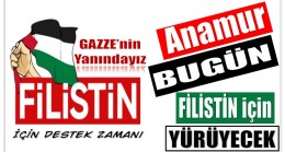 Anamur  Filistin İçin Yürüyor