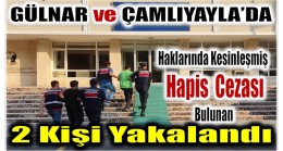 Haklarında Kesinleşmiş Hapis Cezası Bulunan 2 Kişi Yakalandı