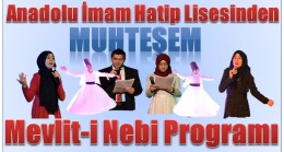 Anamur İHL’den Muhteşem Mevlid-i Nebi Programı