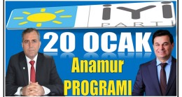 İyi Parti GİK Üyesi TÜRE’nin Anamur Programı