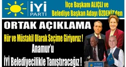 İYİ PARTİ ANAMUR’DAN ORTAK AÇIKLAMA