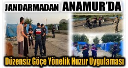 Jandarmadan Yabancı Uyruklu Şahıslar ve Düzensiz Göçe Yönelik Huzur Uygulaması ; 5312 Şahıs Kontrol edildi