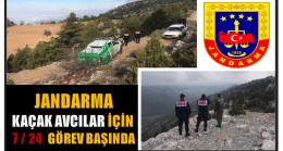 KAÇAK AVCILIĞI ÖNLEME TİMİ 7 / 24 GÖREV BAŞINDA
