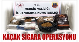 Jandarmadan Kaçak Sigara Operasyonu