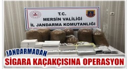Jandarmadan Sigara Kaçakçısına Operasyon