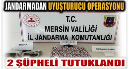 Jandarmadan Uyuşturucu Operasyonu ; 2 Şüpheli Tutuklandı