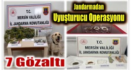 Jandarmadan 4 ilçede 5 Ayrı uyuşturucu Operasyonu