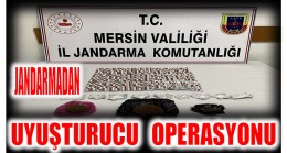 Jandarmadan Uyuşturucu Operasyonu ; 3 Şüpheli Gözaltına Alındı