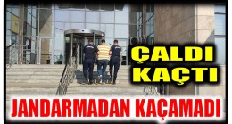 Motosiklet Hırsızı Jandarmadan Kaçamadı