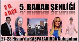 5. BAHAR ŞENLİĞİNE DAVETLİSİNİZ