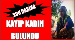 Kayıp Kadın Bulundu