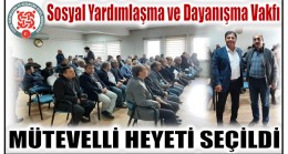 ANAMUR , SYDV MÜTEVELLİ HEYETİ SEÇİMİ YAPILDI