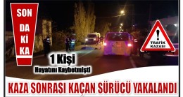 KAZA YERİNDEN KAÇTI , JANDARMADAN KAÇAMADI