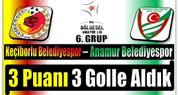 Takımımız 3 Puanı 3 Golle Kazandı
