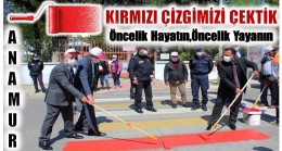 ANAMUR’DA KIRMIZI ÇİZGİMİZ ÇEKİLDİ