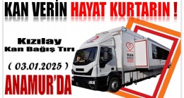 Kan Alma Tırı Bugün Anamur’da