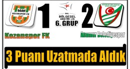 Anamur Belediyespor Altın Değerinde 3 Puan Aldı