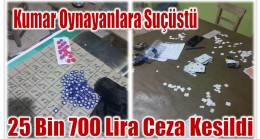 Kumar Oynayan Şahıslar Suçüstü Yakalandı