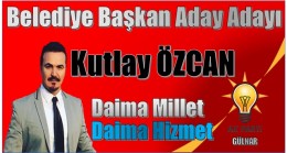 Diş Doktoru Kutlay Özcan Ak Parti’den Aday Adaylığını Açıkladı