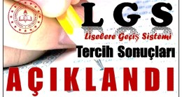 LGS Sonuçları Açıklandı . SONUÇLAR İÇİN TIKLAYINIZ !