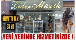 ” LİDER MÜZİK ELEKTONİK ” Yeni Yerinde Hizmetinizde !