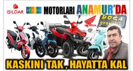 IŞILDAR APACHİ MOTORLARI ANAMUR’DA