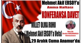 Mehmet Akif ERSOY’un Ölümünün 87. Yılı Anma Programı ve Konferansa Davet