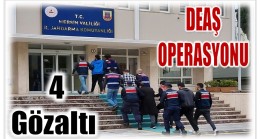 Mersin’de DEAŞ Operasyonu ; 4 Gözaltı