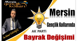 AK PARTİ Mersin Gençlik Kollarında Bayrak Değişimi