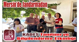 Mersin’de Jandarmadan KADES Tanıtımı ve Bilgilendirme Etkinliği