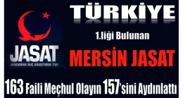 Mersin JASAT, 163 Faili Meçhul Olayın 157 ‘sini Aydınlattı