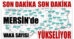 Mersin’de Vaka Artışı Sürüyor