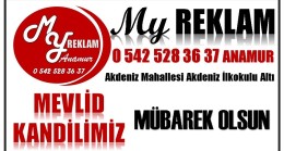 ANAMUR MY REKLAM’DAN MEVLİD KANDİLİ MESAJI