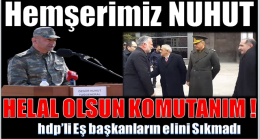 Hemşerimiz Terör Destekçisi hdp’lilerin Elini Sıkmadı