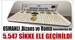 5.547 Adet Sikke ve 1 Adet Deri El Yazması Kitap Ele Geçirildi; 3 Kişi Gözaltına Alındı