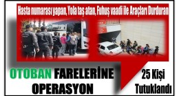 Mersin Polisinden Otoban Farelerine Operasyon