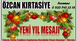 ÖZCAN KIRTASİYE’den Yeni Yıl Mesajı