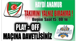 HAYDİ ANAMUR ! TAKIMIN SENİ ÇAĞIRIYOR