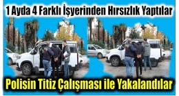 Polisin Titiz Çalışması Hırsızlık Olayını Aydınlattı