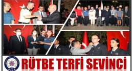 Mersin Emniyetinde ” RÜTBE TERFİ SEVİNCİ “