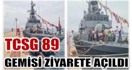 TCSG 89 Gemisi  Anamur’da Halkın Ziyaretine Açıldı