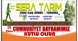 Anamur SERA TARIM’dan CUMHURİYET BAYRAMI Mesajı