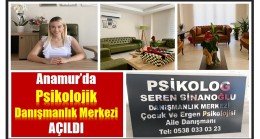 Anamur’da Psikolojik Danışmanlık Merkezi Açıldı