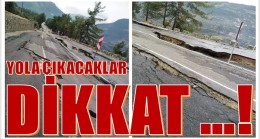 SİLİFKE – MUT KARAYOLU TRAFİĞE KAPALI