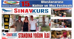 Muz Festivalinde ” SINAVKURS ” Standına Yoğun İlgi