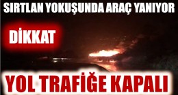 DİKKAT ! ANAMUR MERSİN KARAYOLU TRAFİĞE KAPALI