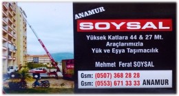 Anamur’da Asansörlü Taşımacılık