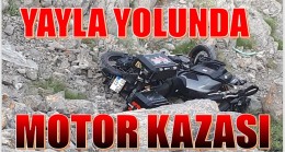 MOTOR KAZASI ; 1 AĞIR YARALI