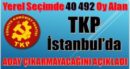 40.492 Oy Almıştı , Adayını İMAMOĞLU Lehine Çektiğini Açıkladı