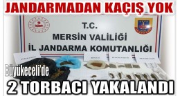 Jandarmadan Kaçış Yok ; 2 Torbacı Yakalandı